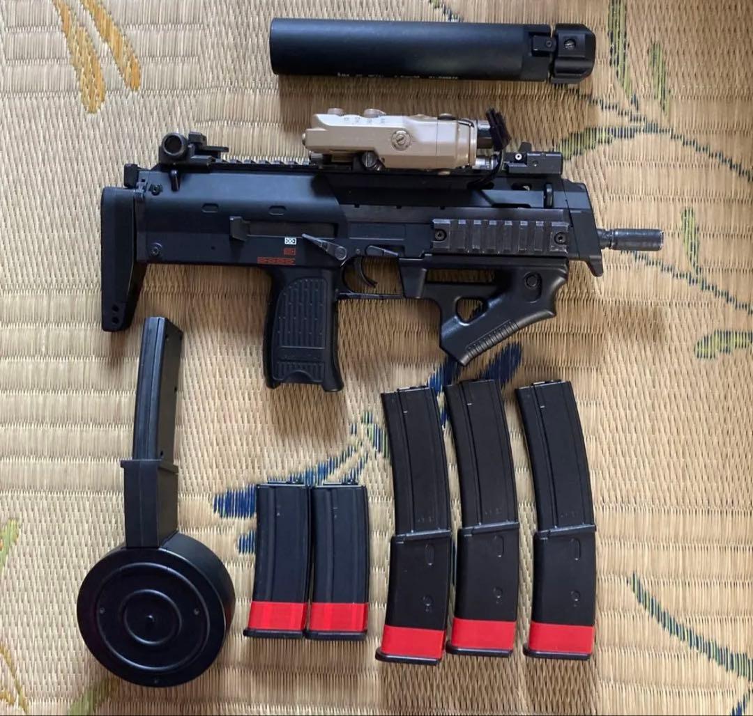 電動MP7 東京マルイ マガジン付き 東京マルイ 電動MP7対応 MAG 製 100連 ロングマガジン 6本セットBOX