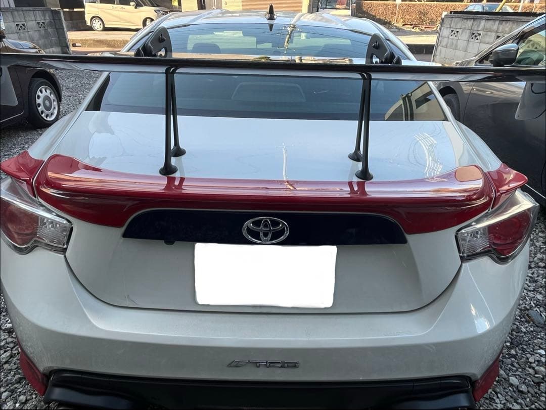 ま*ち様 超希少 トヨタ86ZN6 TRDカーボンGTウイング スワンネック中古