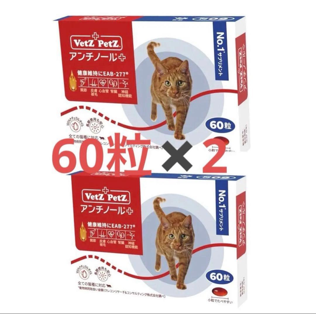 アンチノール プラス　60粒 2箱セット お得な2箱セット リニューアル アンチノール プラス 犬用 60粒×2箱