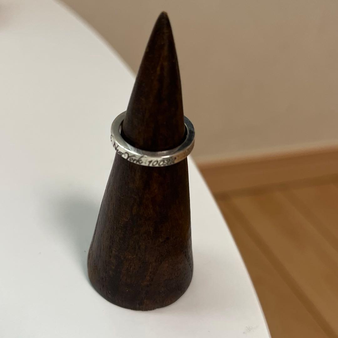 ティファニー　ノーツナローリング　9号 シルバー　925 TIFFANY&Co.（ティファニー） 9号 リング・指輪 ノーツ ナロー