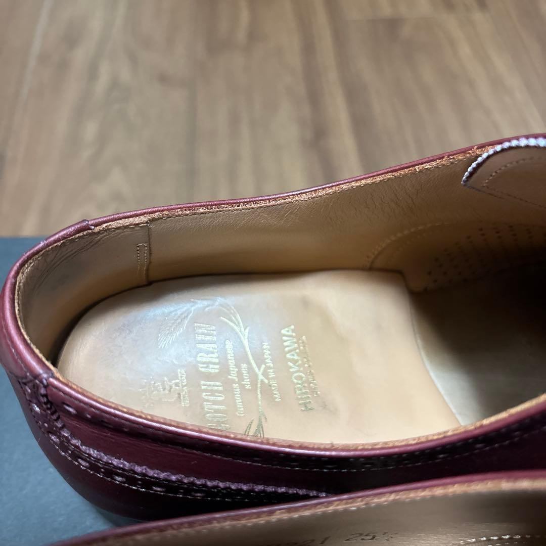【美品】スコッチグレイン GINZA edition 25.5cm ボルドー