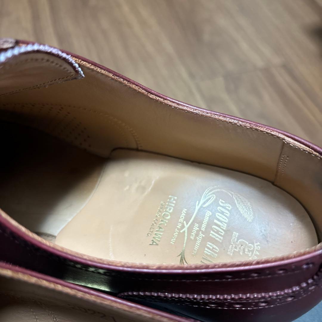 【美品】スコッチグレイン GINZA edition 25.5cm ボルドー