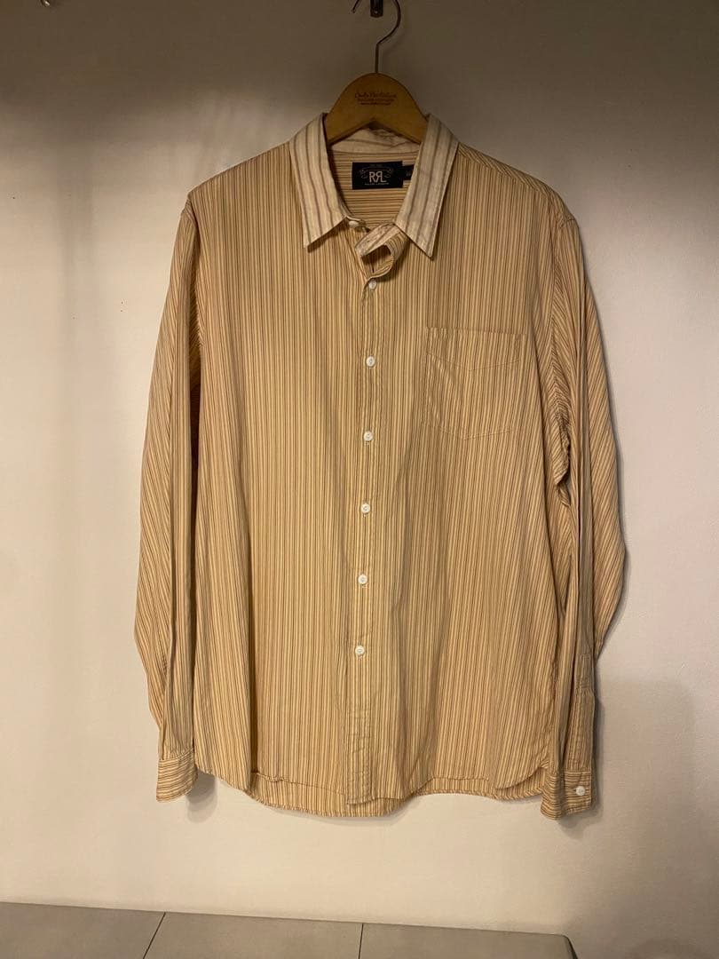 RRL ダブルアールエル ヴィンテージ ストライプシャツ ラルフローレン RRL Ralph Lauren（ダブルアールエル） RRL マルチストライプシャツ
