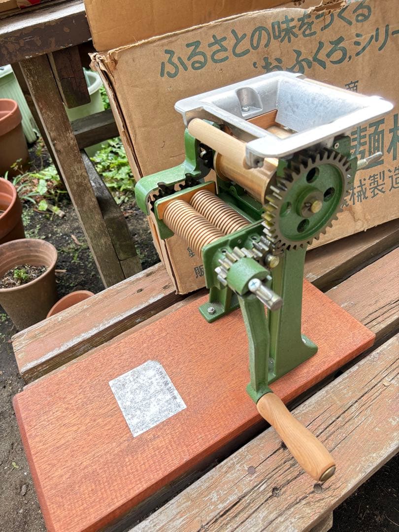 小野式製麺機　1型　調理器具 小野式製麺機ゲット！小野式の歴史と入手方法 - 自給自足がしたい