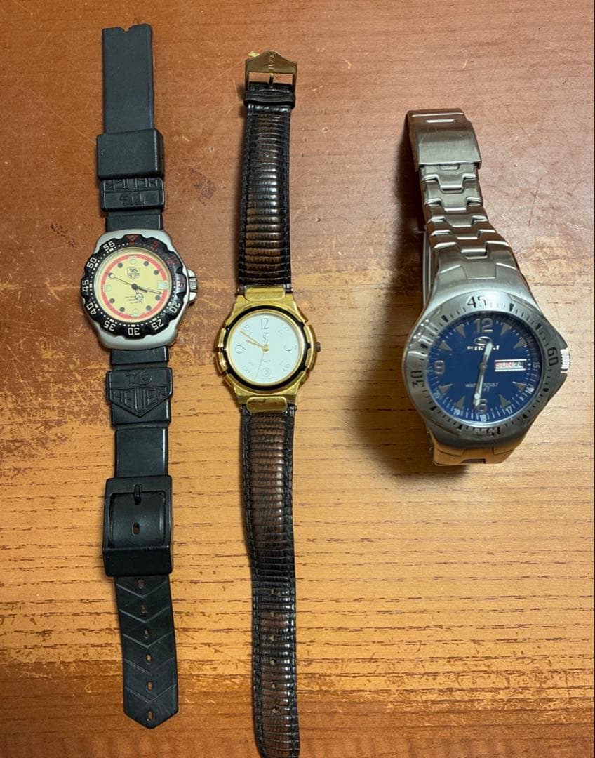 空*人様 腕時計　まとめ売り　TAG Heuer イヴ・サンローラン　ジャンク品 Yves Saint Laurent（イヴ・サンローラン） ジャンク品 腕時計