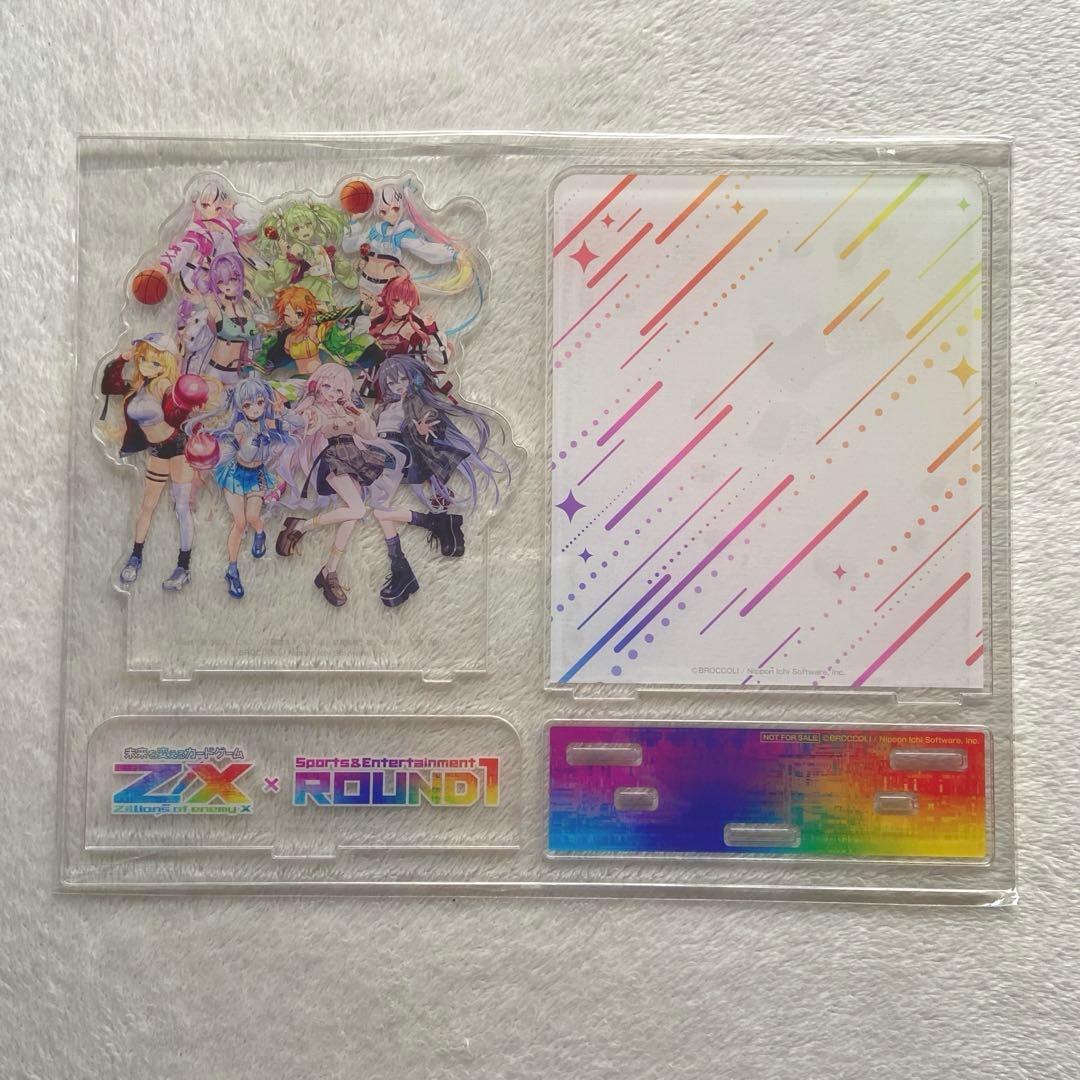 ゼクス　ROUND1 フリータイムコンペ上位特典　アクリルジオラマ Paradox Live 6th Anniversary ビッグジオラマアクリル Ver.1