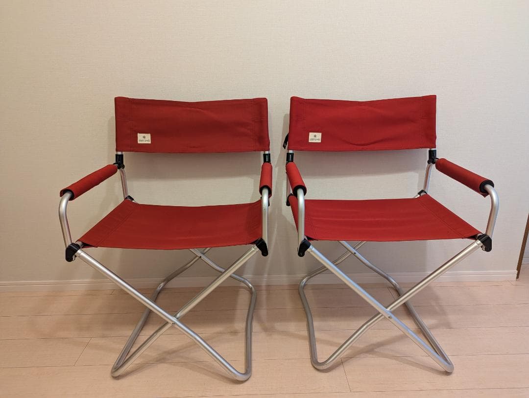 スノーピーク　FDチェアワイド RD 2脚セット FDチェアワイド RD| スノーピーク(Snow Peak)