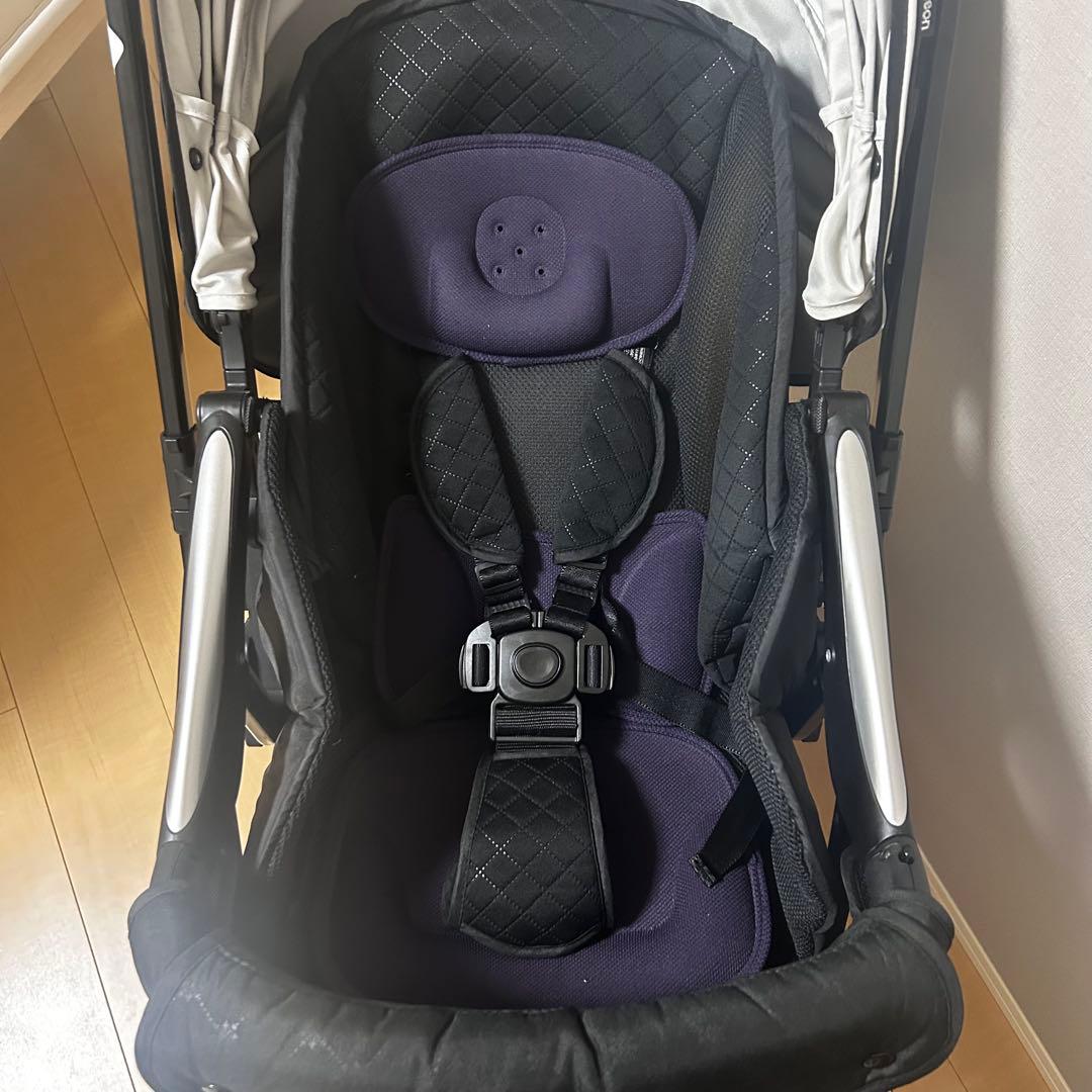 pigeonピジョンA型ベビーカープレミージュノワールダイヤモン黒 - メルカリ
