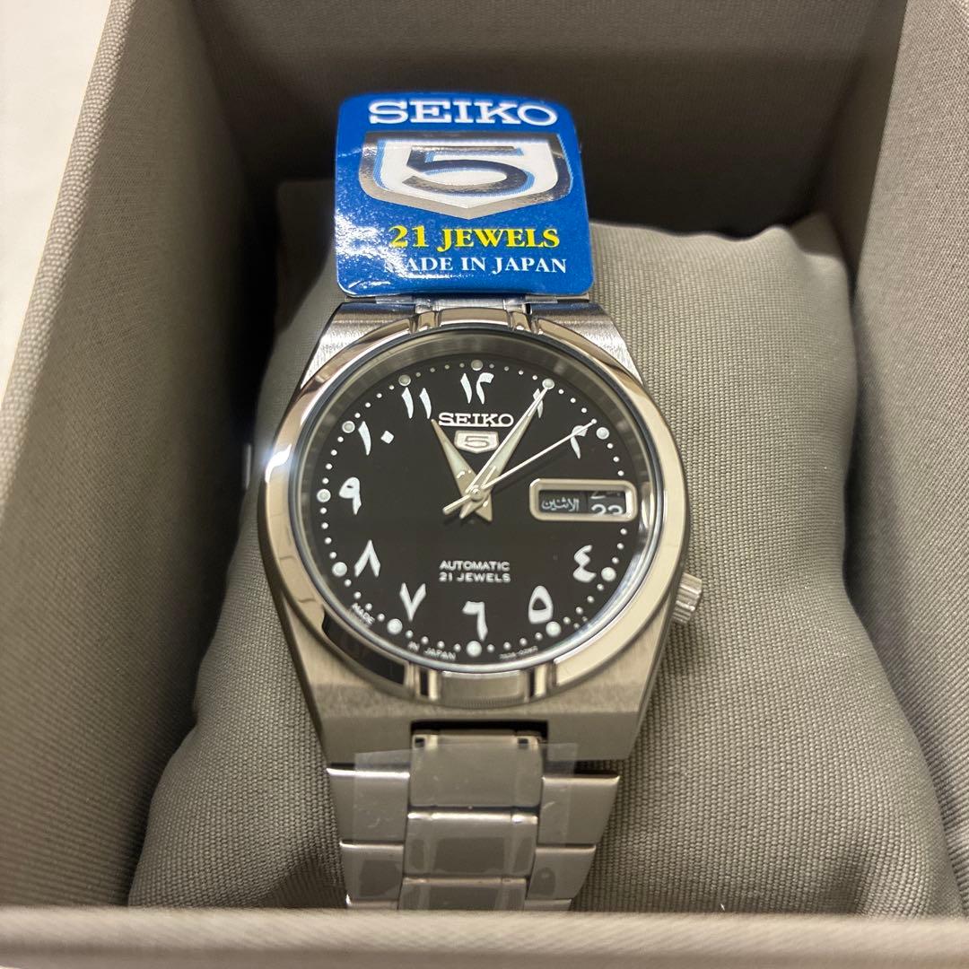 新品未使用 国内未発売 藤原ヒロシ SEIKO5 セイコー5 アラビック文字盤