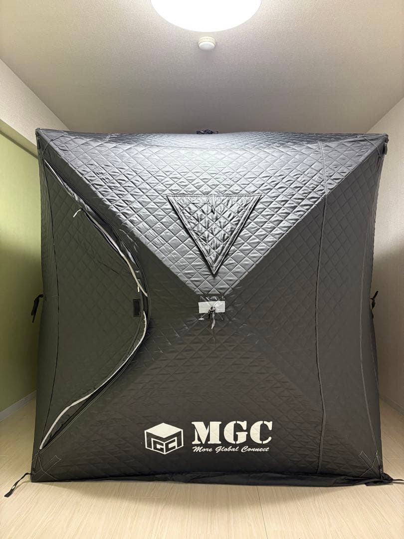 MGC テントサウナ　サウナテント キャンプ 薪ストーブ　3〜4人用 楽天市場】MGC サウナテント サウナセット テントサウナ セット