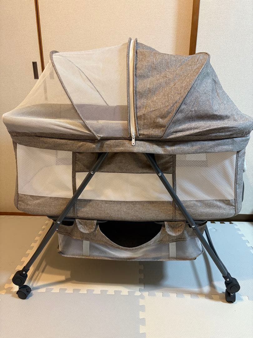 au様！専用！折りたたみ式ベビーベッド 楽天市場】HZDMJ ベビーベッド 折りたたみ 添い寝ベッド 揺りかご