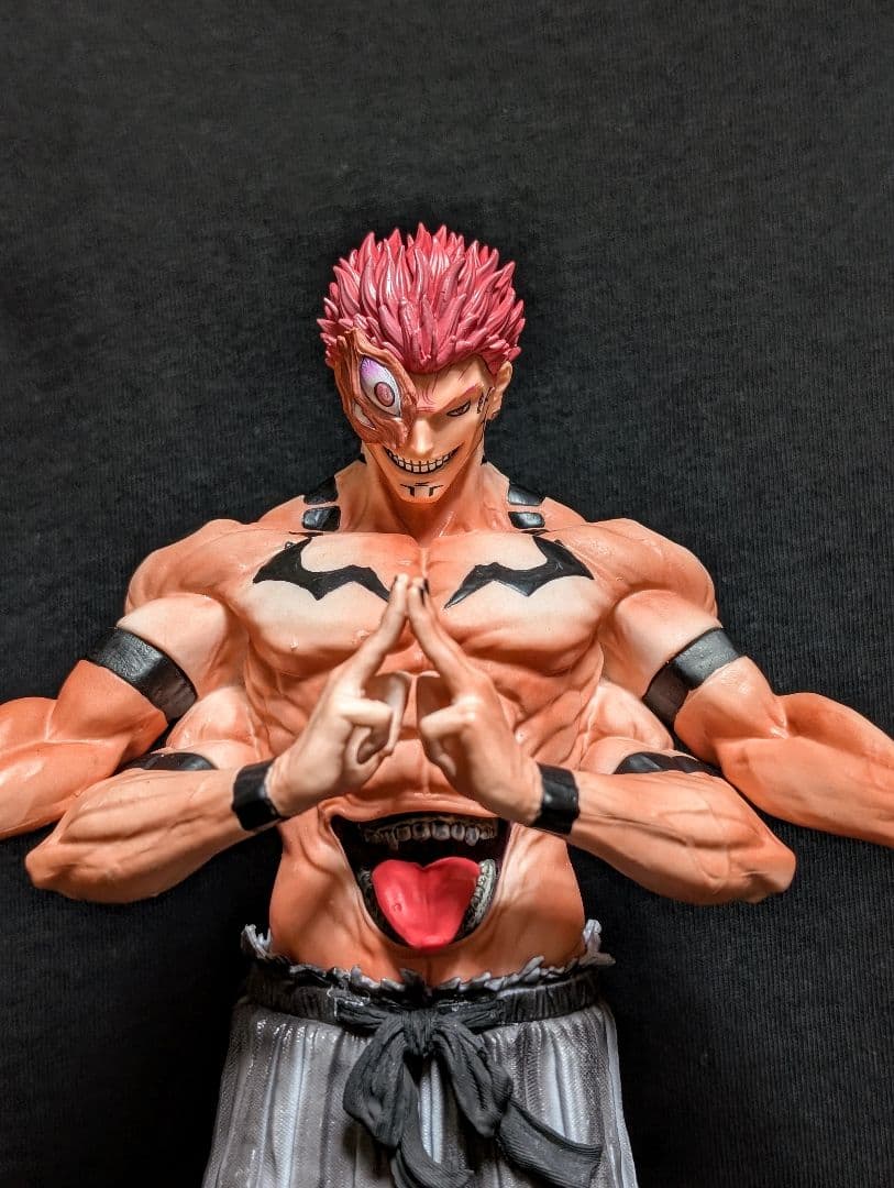 呪術廻戦 宿儺 最終形態 フィギュア 31cm - メルカリ