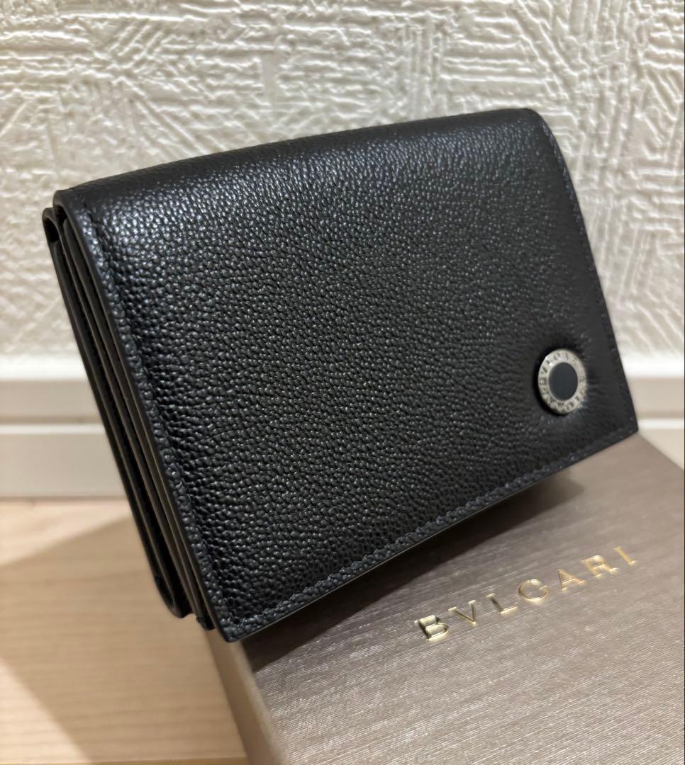 新品未使用 ブルガリ BVLGARI MAN 三つ折り財布 BVLGARI（ブルガリ） BVLGARI 293762 三つ折り財布 Wallets メンズ