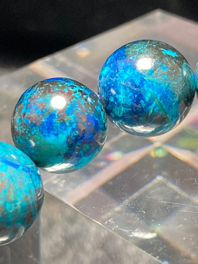 アイアンクリソコラ ブレスレット 10.5mm 天然石 パワーストーン