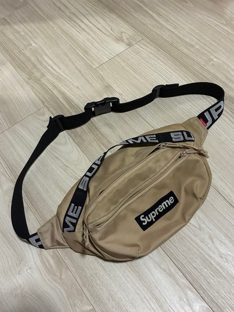 m*6様 18ss Supreme waist bag ウエストバッグ　ベージュ 楽天市場】supreme 18ss ウエストバッグの通販