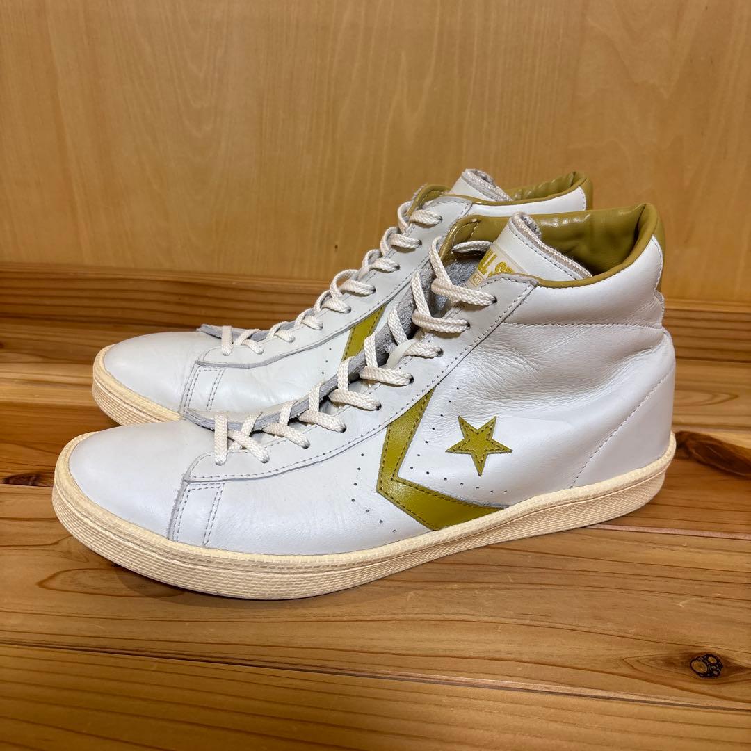 靴 CONVERSE PRO LEATHER 76 HI TIME LINE CONVERSE（コンバース） 未使用 プロレザー PRO-LEATHER 76 HI タイム