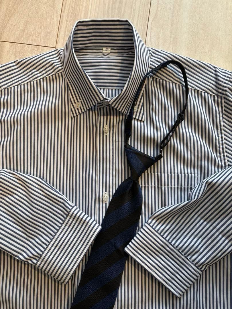 レトロ ワンダーファクトリー 160 ネイビー 濃紺 フォーマルスーツ6点