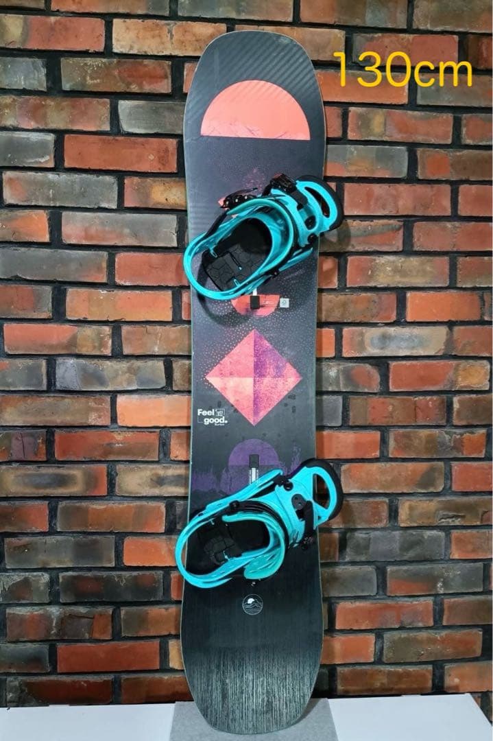 Burton feelgood smalls 130 キッズ　ビンディング付き Kids' Burton Feelgood Smalls Camber Snowboard | Burton.com Winter