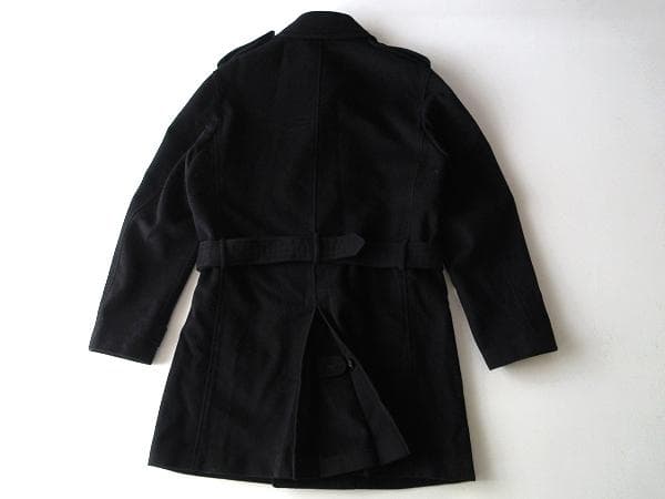 Paul Smith アンゴラウールカシミヤ トレンチコート L 黒 - メルカリ