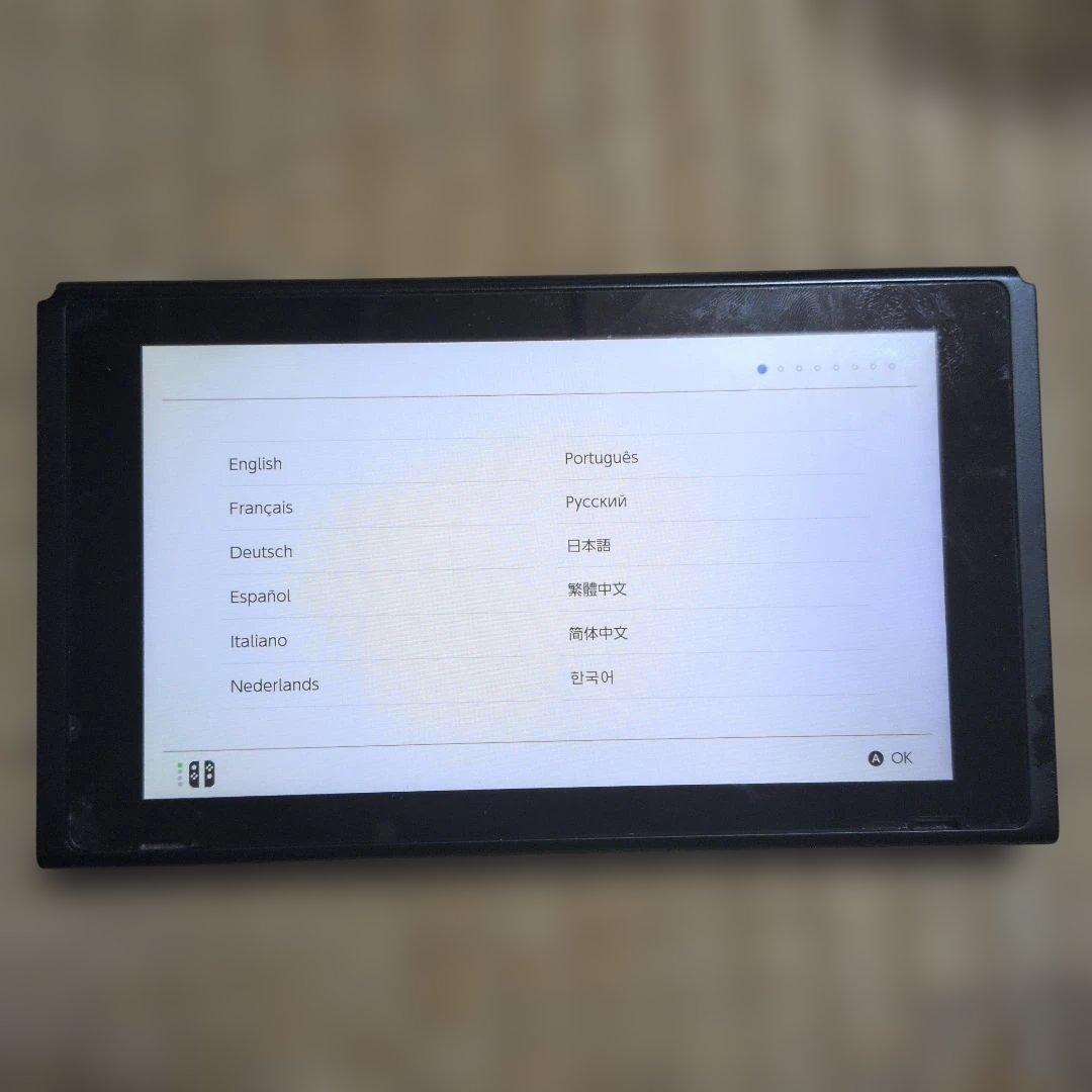 ジャンク品 Nintendo Switch 本体初期化済み - メルカリ