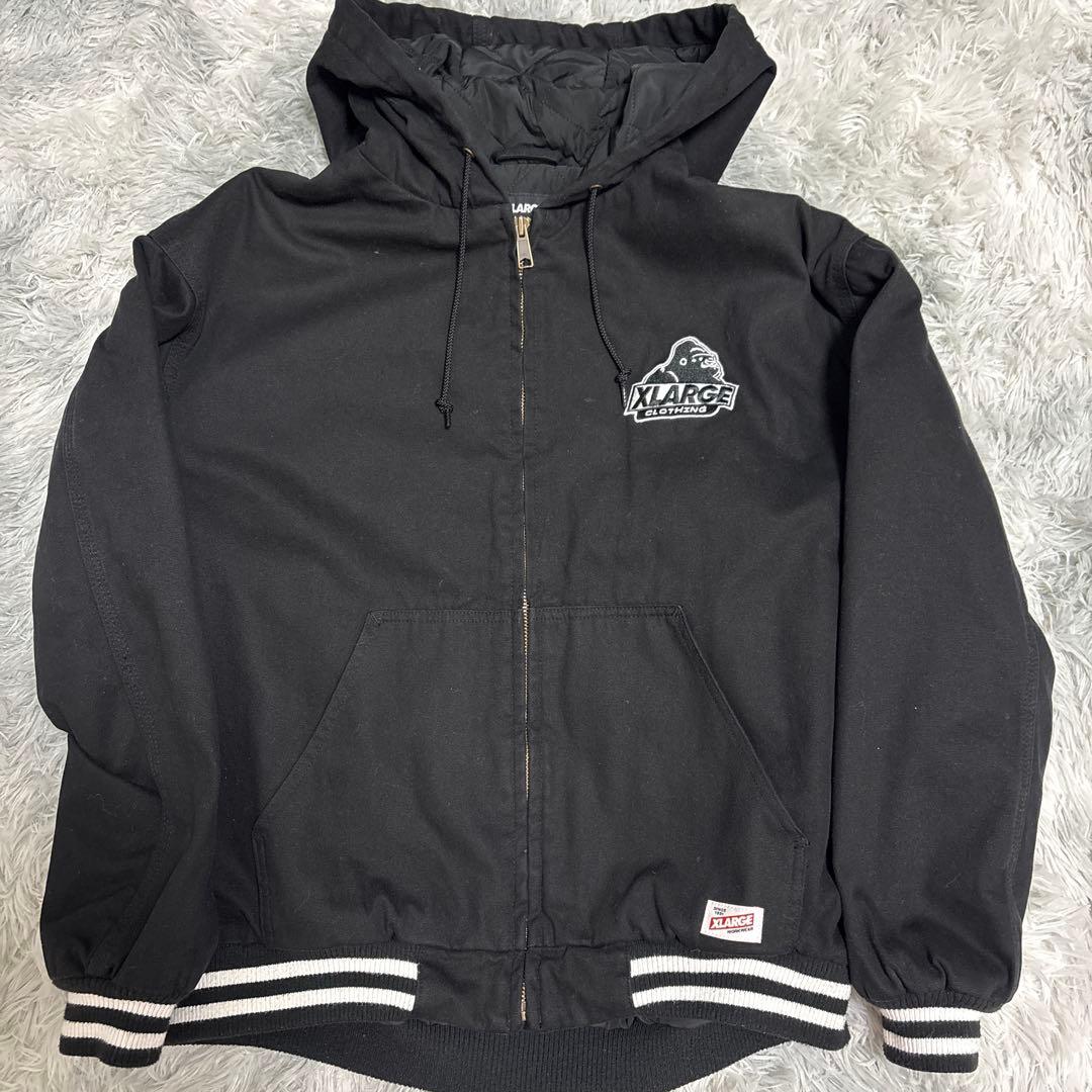 XLARGE デトロイトジャケット 黒 - メルカリ