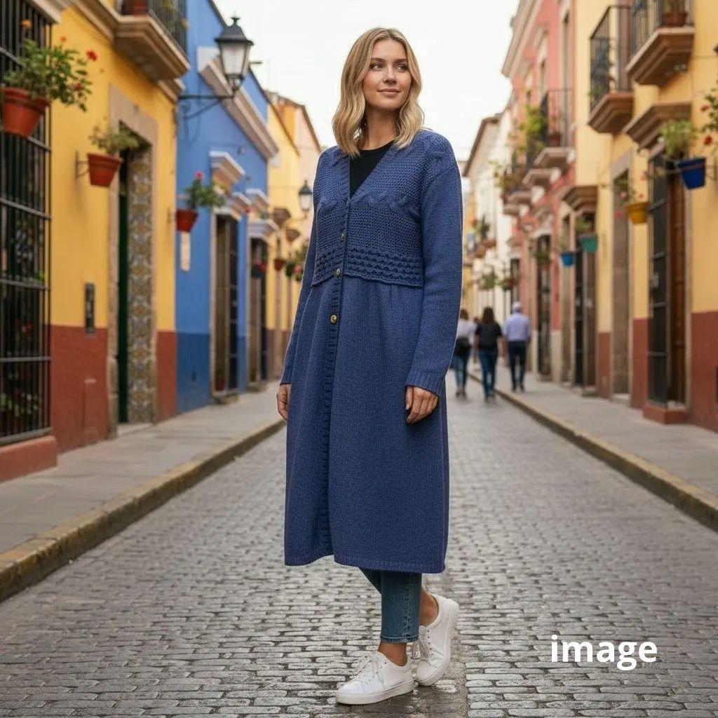 マックスマーラ WEEKEND ロングニット カーディガン M - メルカリ