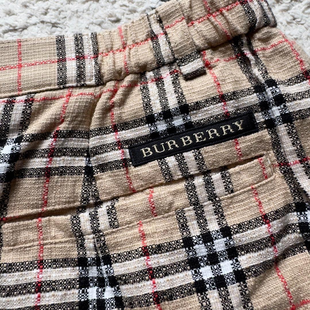 大きいサイズ バーバリーゴルフ ノバチェック ハーフパンツ ショーツ