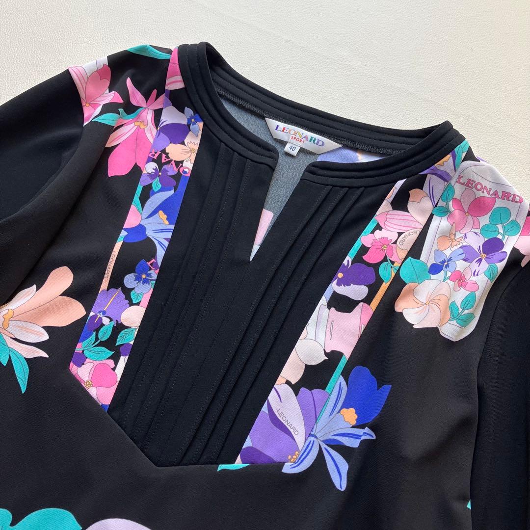 近年 極美品 レオナール チュニック 香水 パフューム 40 丈71 - メルカリ