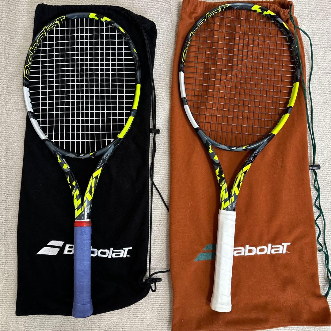 バボラ　ピュアアエロ98 2本　マッチペア　PURE AERO 98 新作テニスラケット「バボラ ピュアアエロ 98（Babolat Pure Aero 98