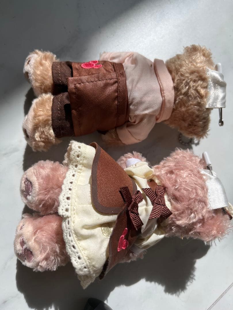 ダッフィー シェリーメイ ぬいぐるみセット バレンタイン バッチ