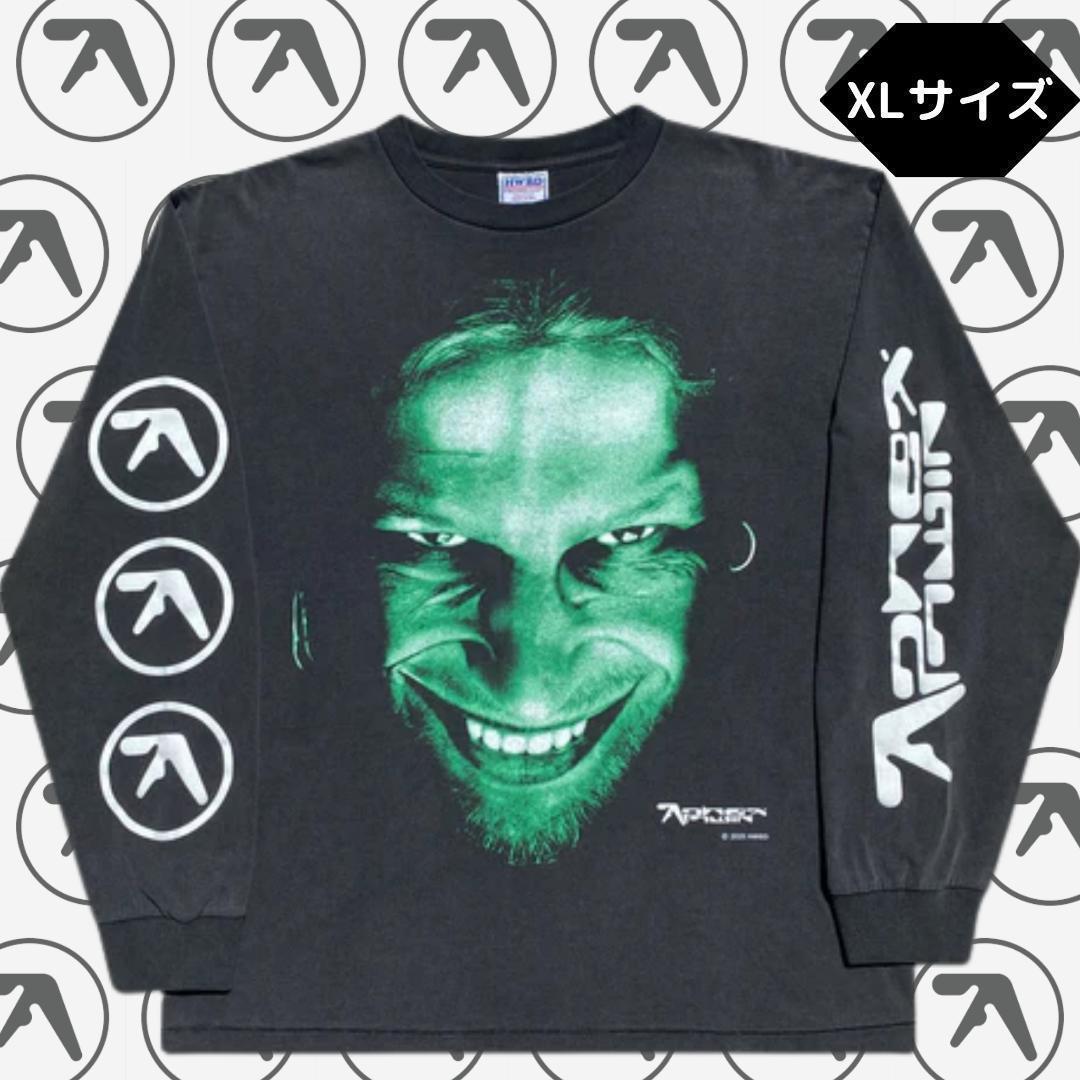 XL 新品 希少即完モデルAphex Twin Long Sleeve ロンT - メルカリ