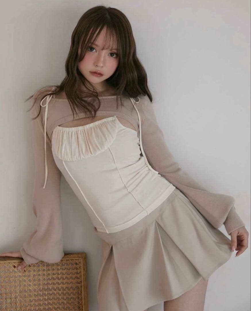 andmary / Nina flare mini skirt Sの通販はau PAY マーケット - 輸入