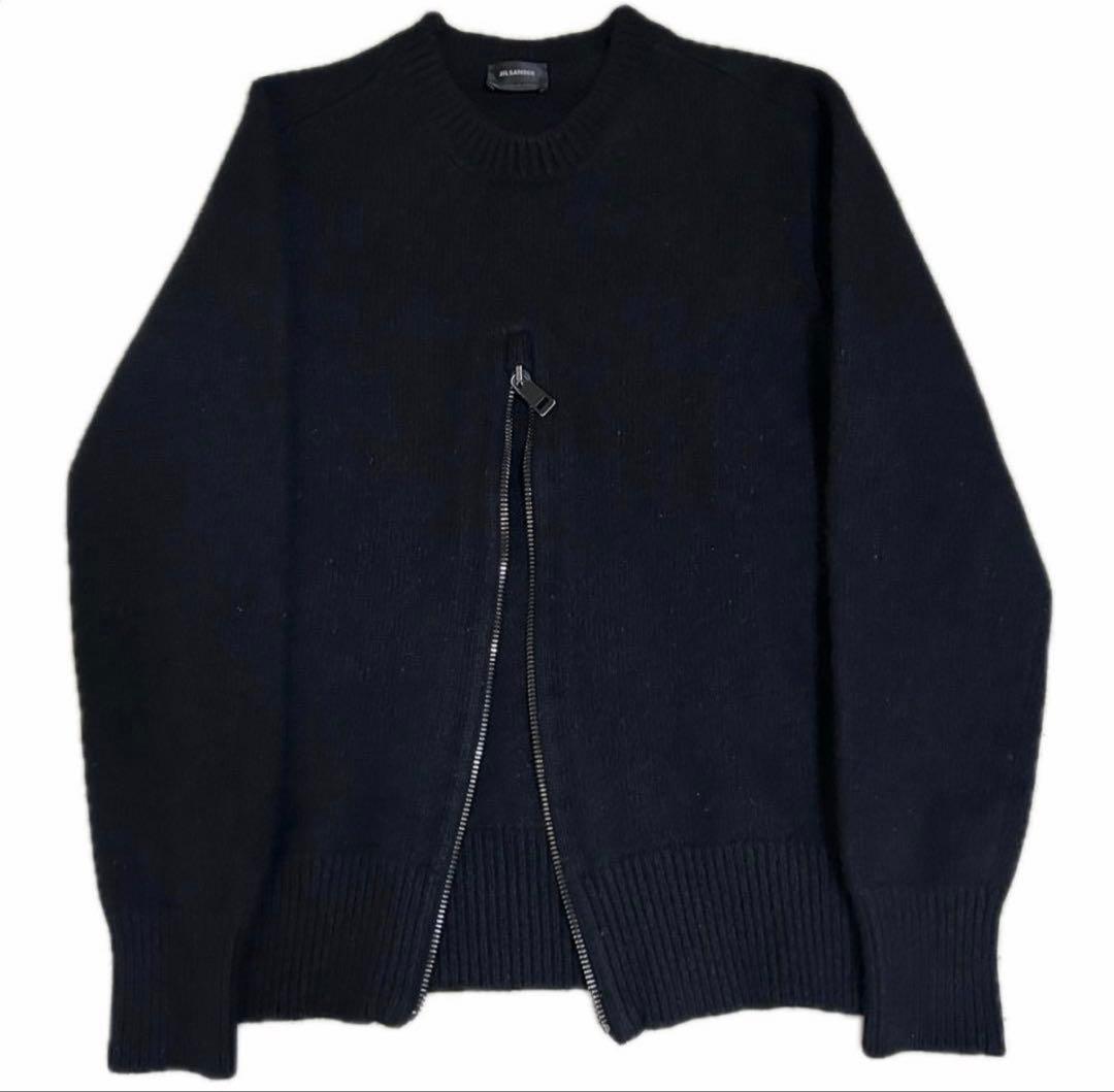 美品】14AW JIL SANDER ジップディテールカシミヤニット - メルカリ