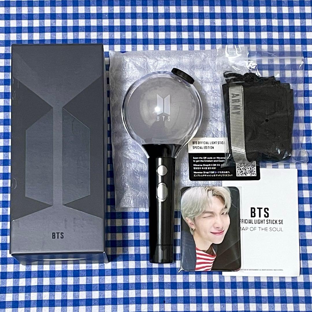 【公式】BTS オフィシャルライトスティック　アミボム☆MOS 最新バージョン】BTS アミボム Vol.4 ペンライト/MOSバージョン - メルカリ