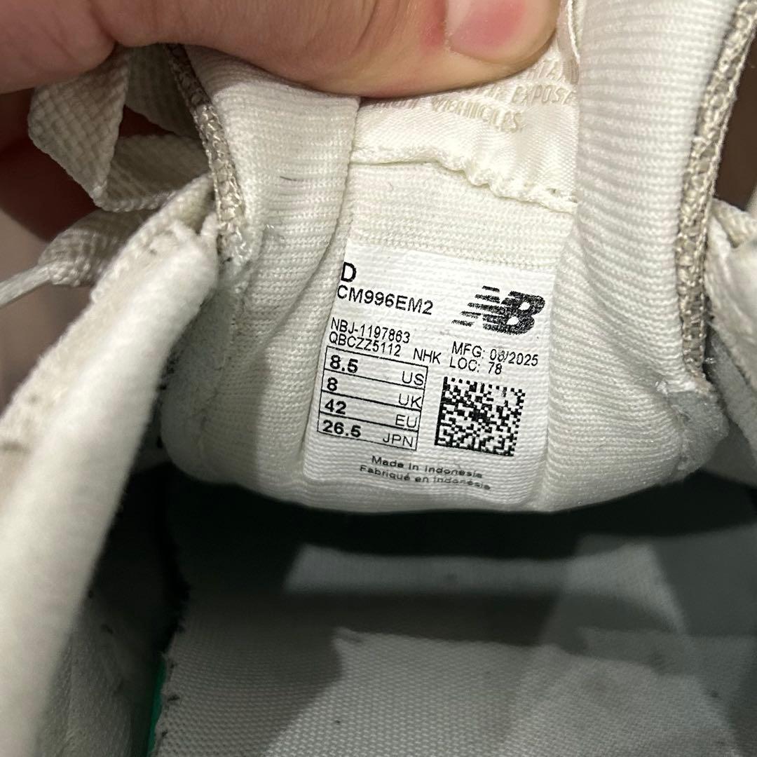 定価17380円　New Balance 996 スニーカー 26.5cm