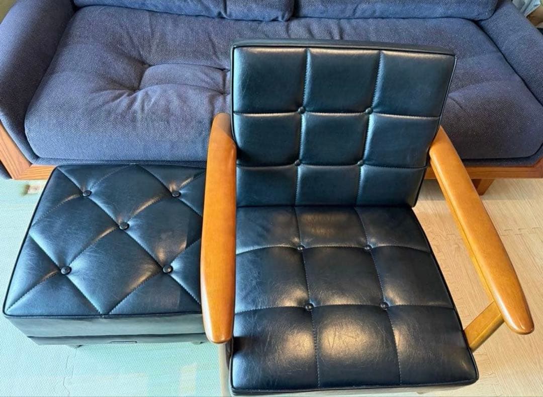 カリモク60 Kチェア 1シーター ブラック オットマン セット Amazon.co.jp: カリモク60 Kチェア 1シーター スタンダードブラック