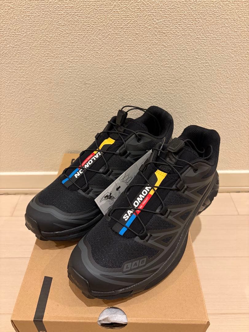【SALOMON】XT-6 ブラック【新品未使用】 SALOMON（サロモン） SALOMON XT-6 ADV エックスティー 6 アドバンスド