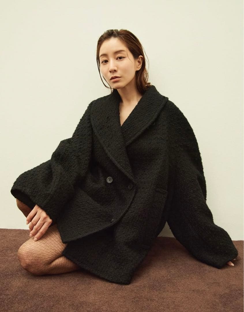 クラネ MINAMI TANAKA×CLANE OVER TWEED COAT - メルカリ