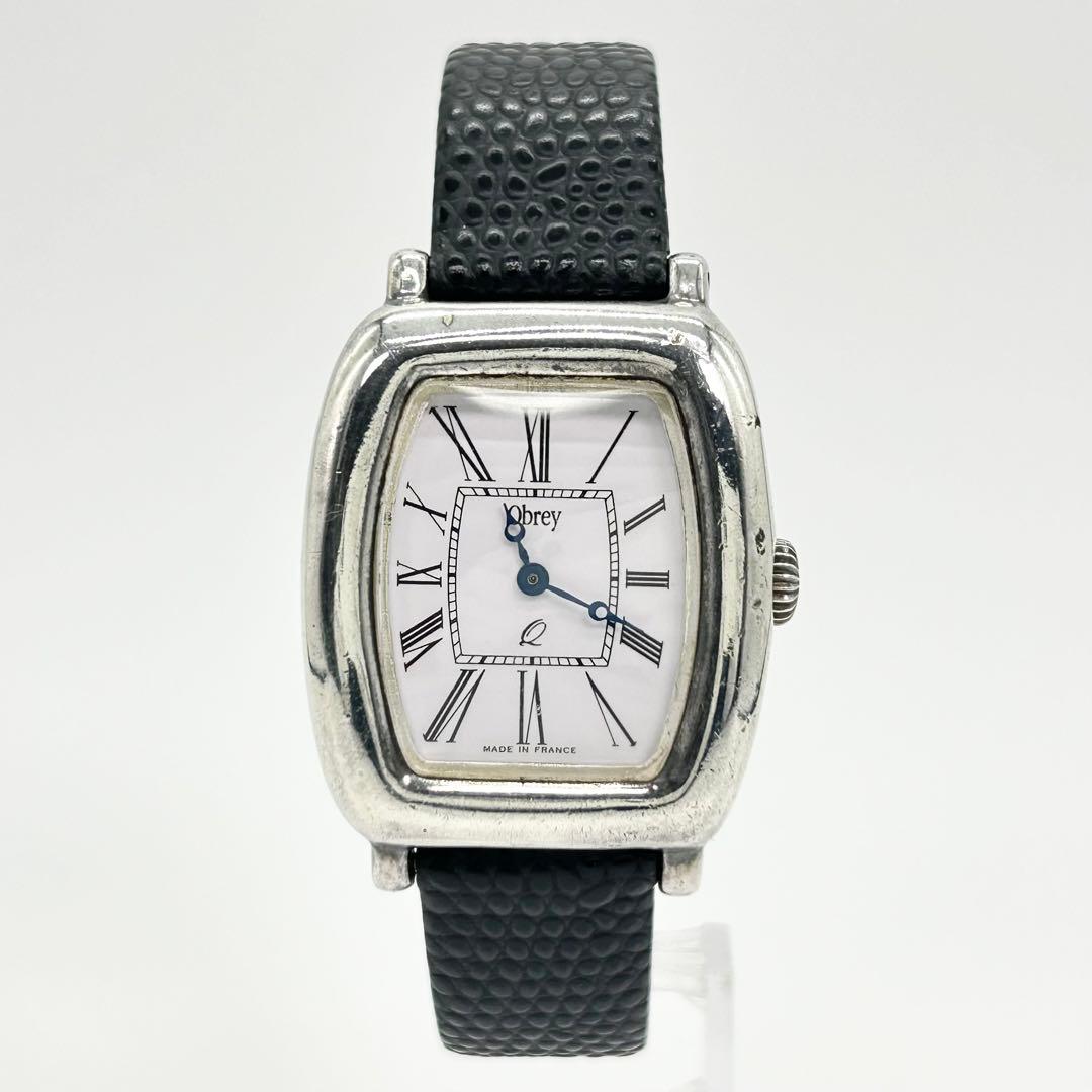 Obrey オブレイ 無垢 SOLID SILVER 純銀 クォーツ 腕時計 - メルカリ