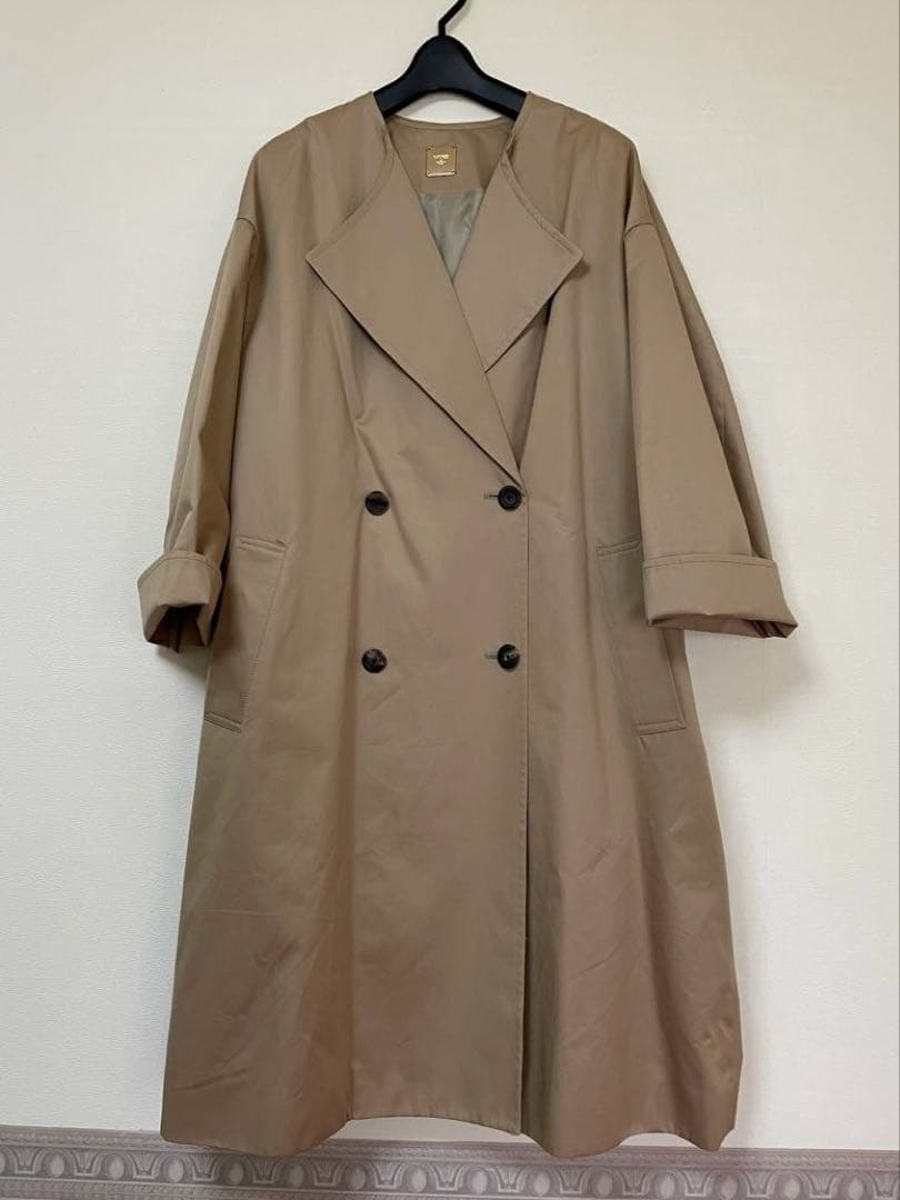 Deuxieme Classe ドゥーズィエムクラスギャバノーカラーコート - メルカリ