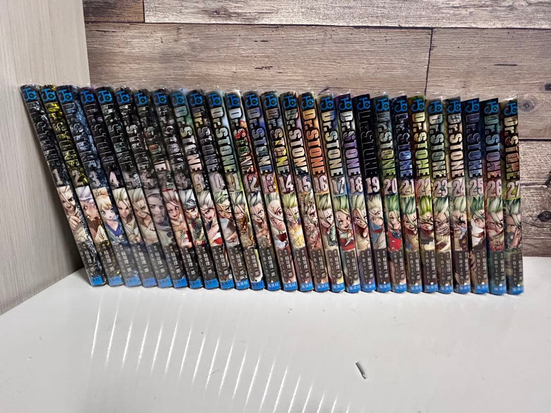 Dr. STONE 全巻セット 1-27巻 カバー付き Dr.STONE [完結] 全巻(1-27)セット 全巻新品 -の商品詳細 | 蔦屋書店