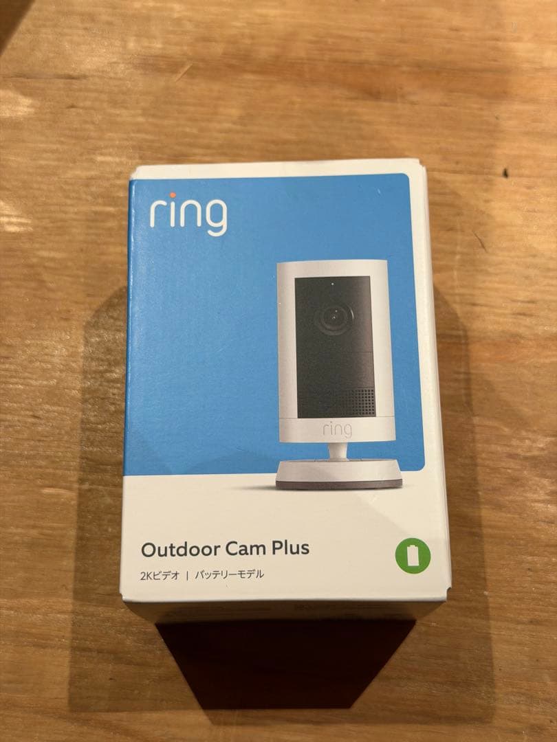新品未使用 ring Outdoor Cam Plus 2k バッテリーモデル - メルカリ