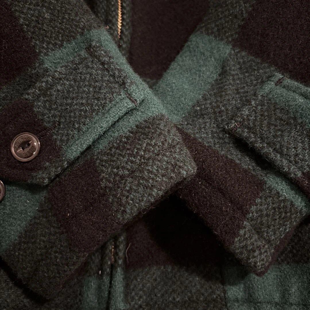 ファイブブラザー C.P.O ジャケット FIVE BROTHER 緑×黒 XL - メルカリ