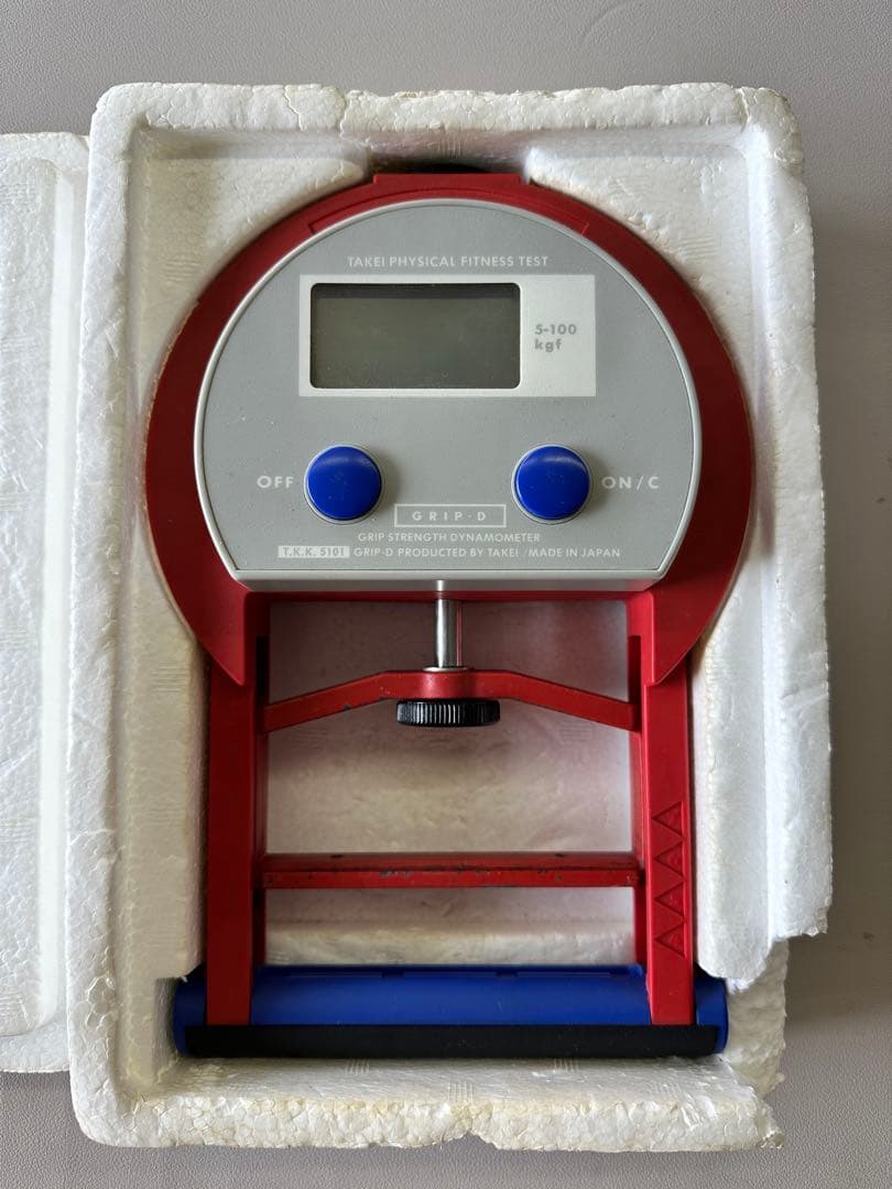 GRIP-D T.K.K.5101 竹井機器工業 デジタル握力計 電池切れ - メルカリ