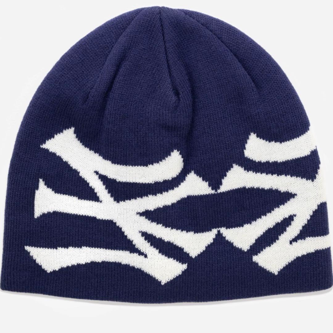 oMA NY スカルキャップ ネイビー - メルカリ