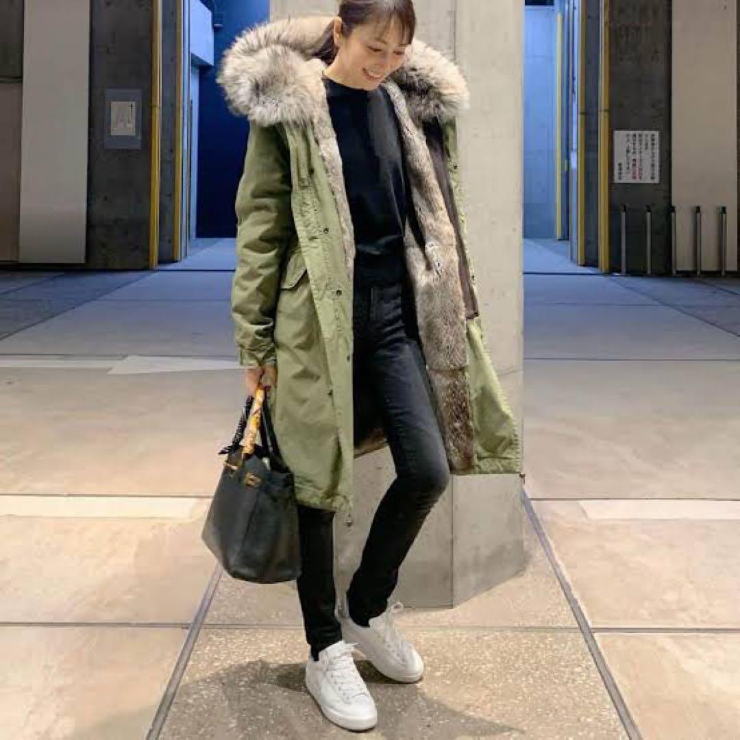 jazzevar mr&mrs italy ラビットファー モッズコート - メルカリ