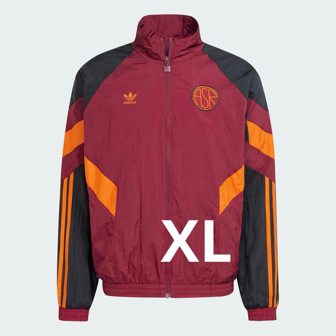 adidas トラックジャケット ASローマ 練習着 - メルカリ