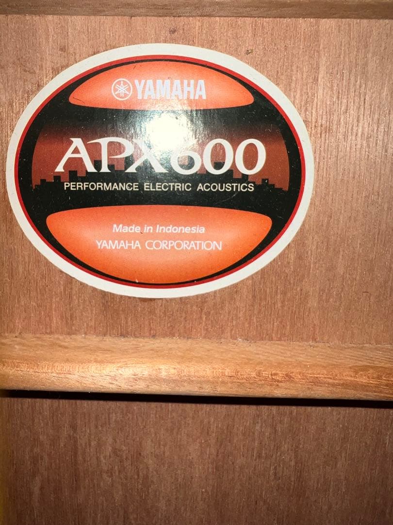 エレアコ YAMAHA APX600 サンバースト ハードケース付き