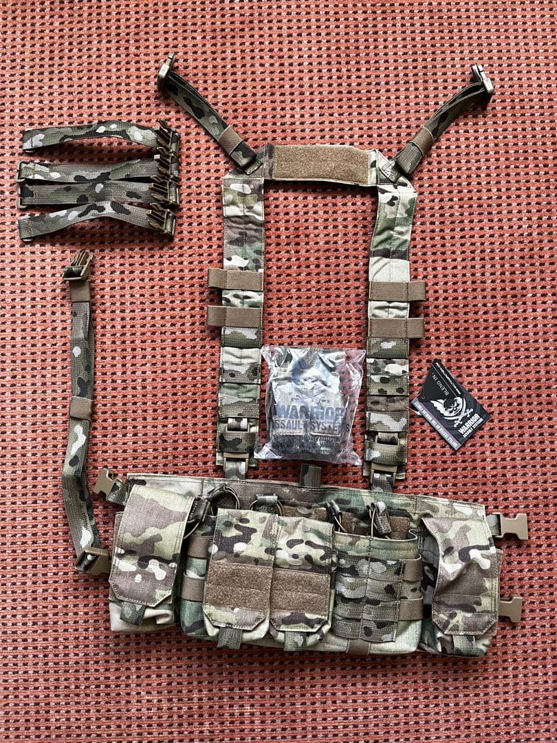 Warrior Assault Systems FALCON チェストリグ ウォーリアーアサルトシステム FALCON チェストリグ M4マグ最大14本