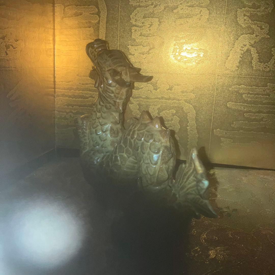 《特級呪物》大きな運気の流れを起こす龍神様宿す龍の置物　縁起物　スピリチュアル